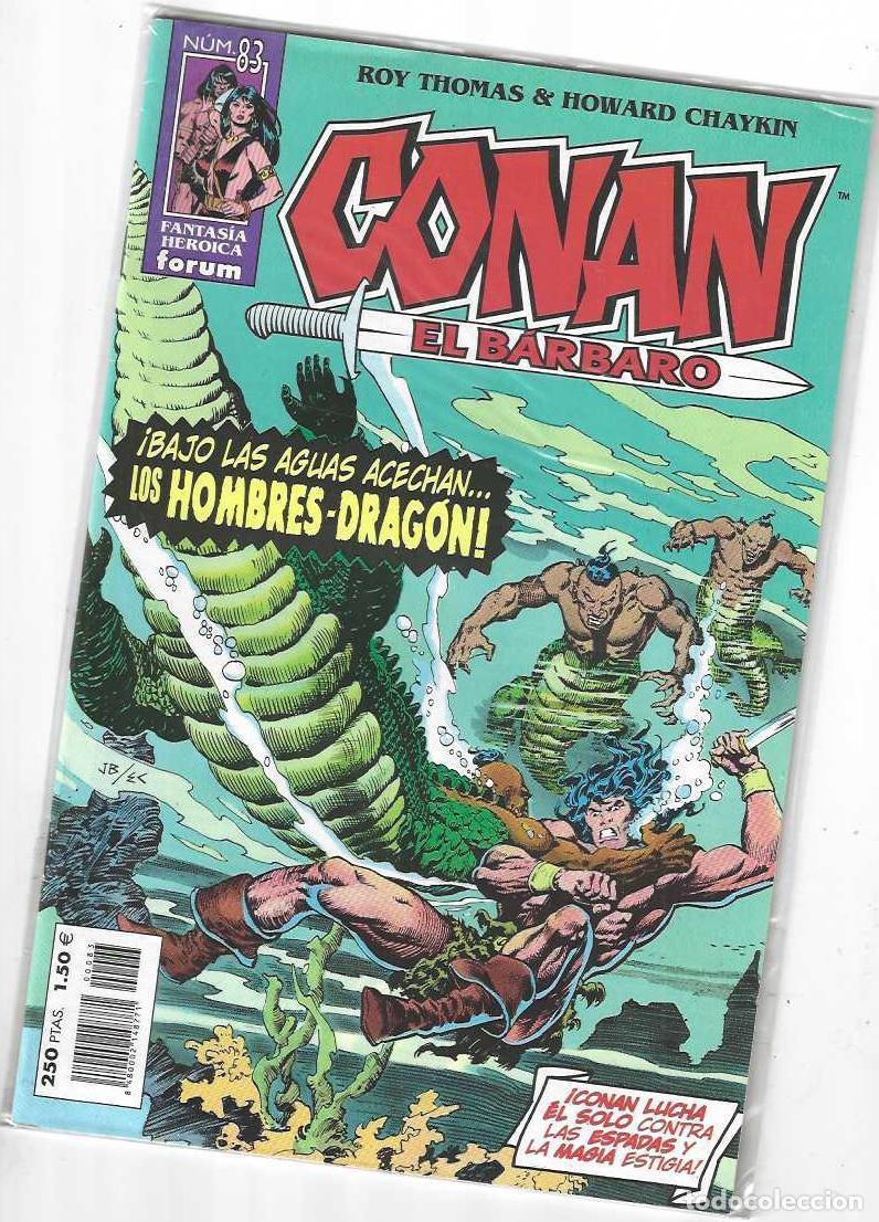 Comics : CONAN EL BARBARO Nº 83 - FANTASIA HEROICA - GRAPA FORUM - BUEN ESTADO