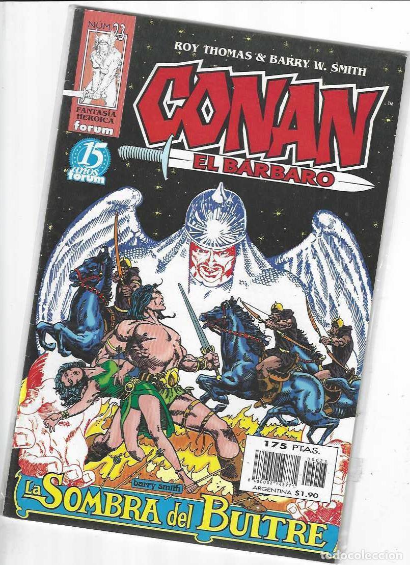 C&oacute;mics: CONAN EL BARBARO N&ordm; 23 - FANTASIA HEROICA - GRAPA FORUM - BUEN ESTADO