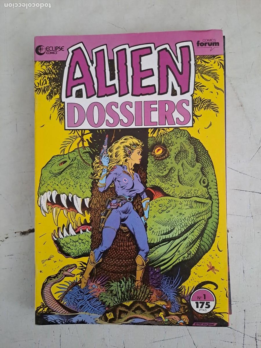 C&oacute;mics: Al&iacute;en dossiers completa 10 n&uacute;meros, F&oacute;rum en muy buen estado Bolsa DA