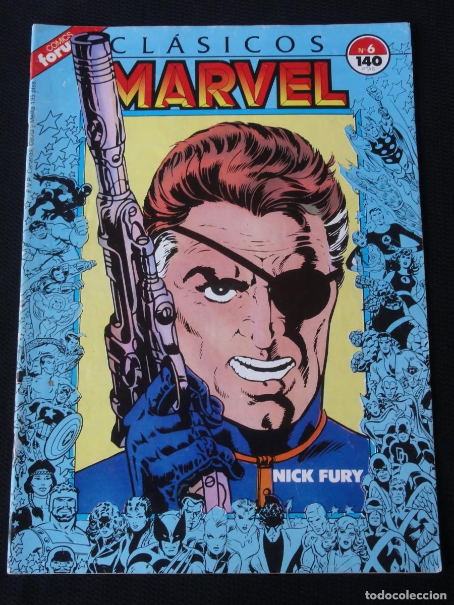 C&oacute;mics: CLASICOS MARVEL. N&ordm; 6 DE 41. ED. PLANETA/FORUM 1988. C-31B