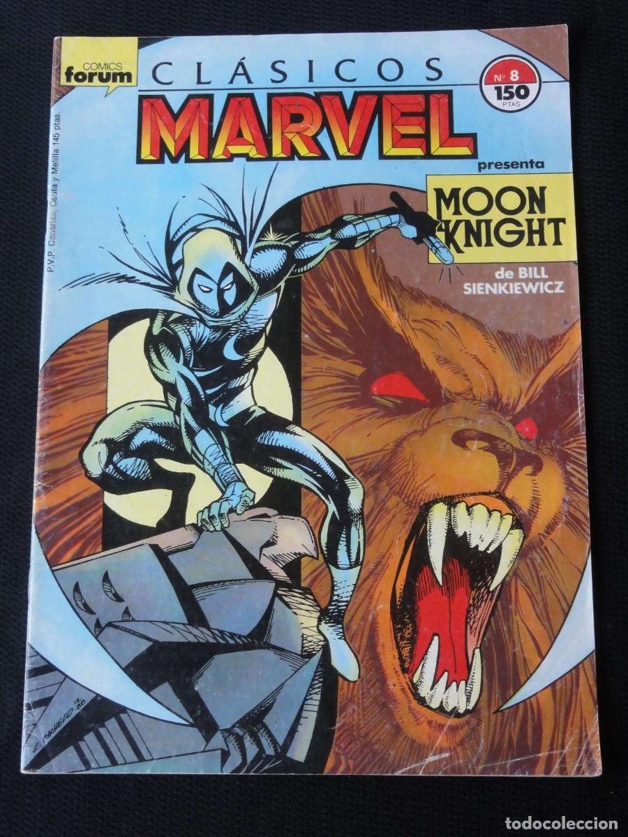 C&oacute;mics: CLASICOS MARVEL. N&ordm; 8 DE 41. ED. PLANETA/FORUM 1988. C-31B