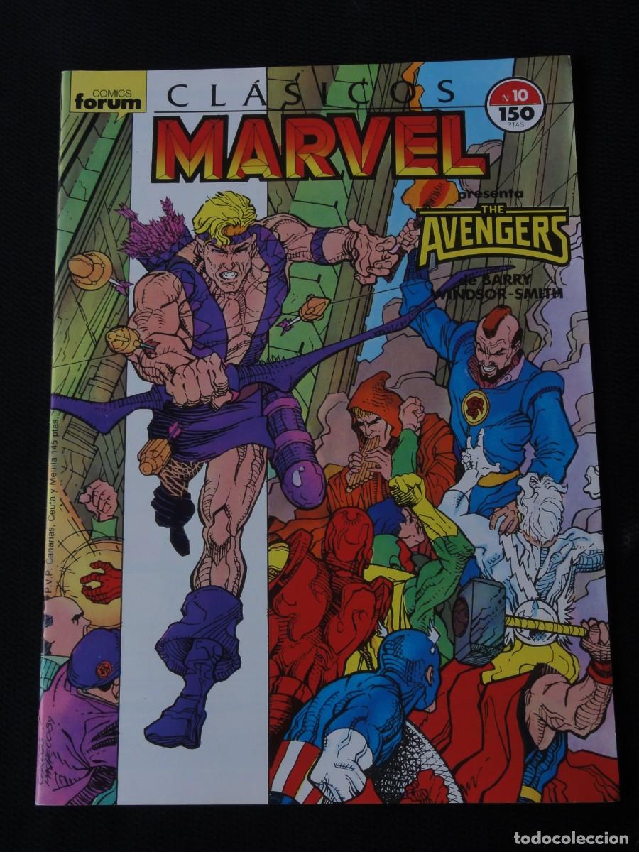 C&oacute;mics: CLASICOS MARVEL. N&ordm; 10 DE 41. ED. PLANETA/FORUM 1988. C-31B