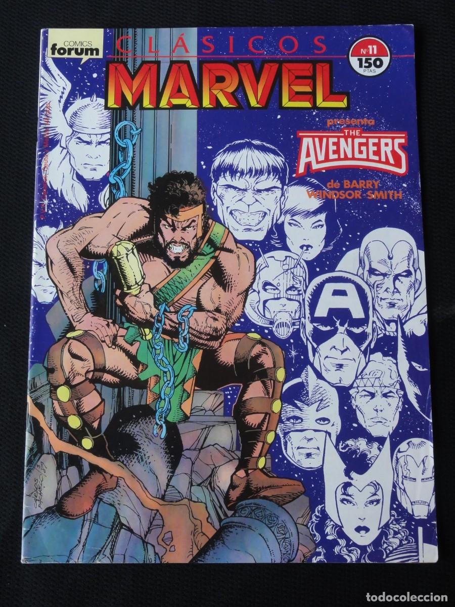 C&oacute;mics: CLASICOS MARVEL. N&ordm; 11 DE 41. ED. PLANETA/FORUM 1988. C-31B
