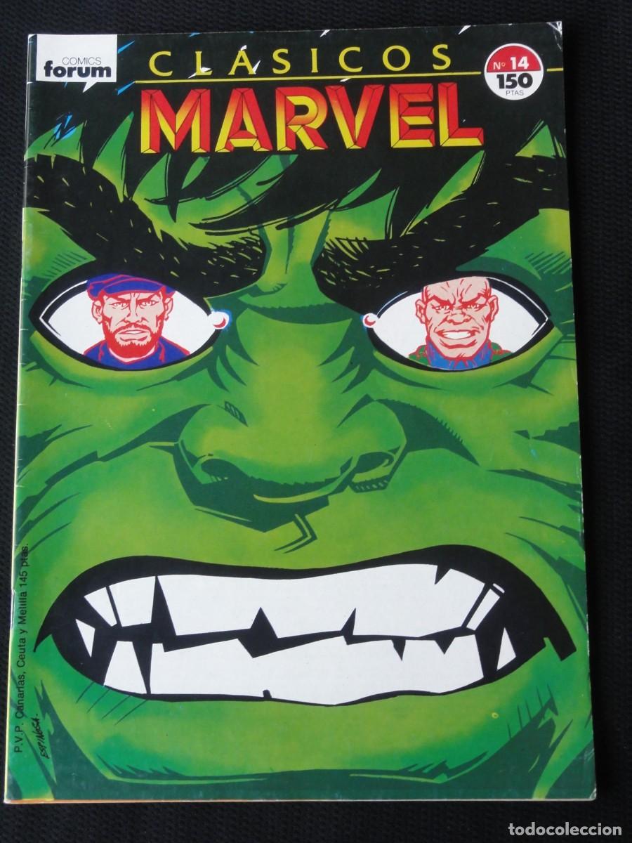 C&oacute;mics: CLASICOS MARVEL. N&ordm; 14 DE 41. ED. PLANETA/FORUM 1988. C-31B