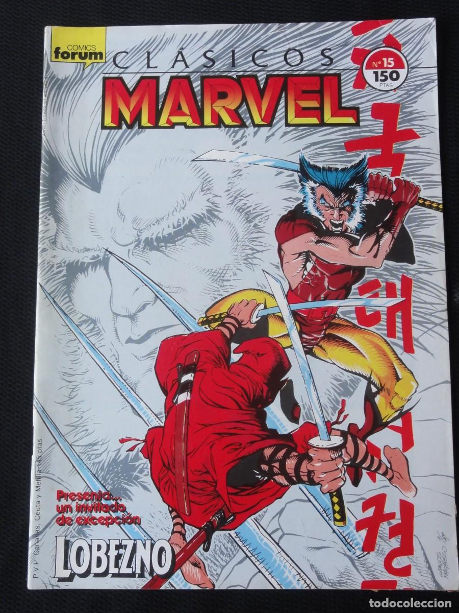 C&oacute;mics: CLASICOS MARVEL. N&ordm; 15 DE 41. ED. PLANETA/FORUM 1988. C-31B