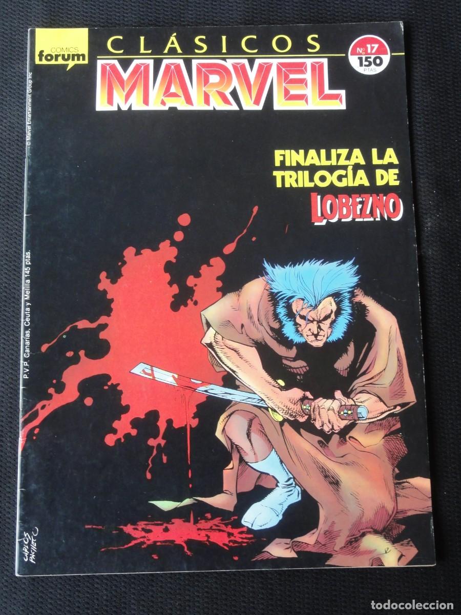 C&oacute;mics: CLASICOS MARVEL. N&ordm; 17 DE 41. ED. PLANETA/FORUM 1988. C-31B