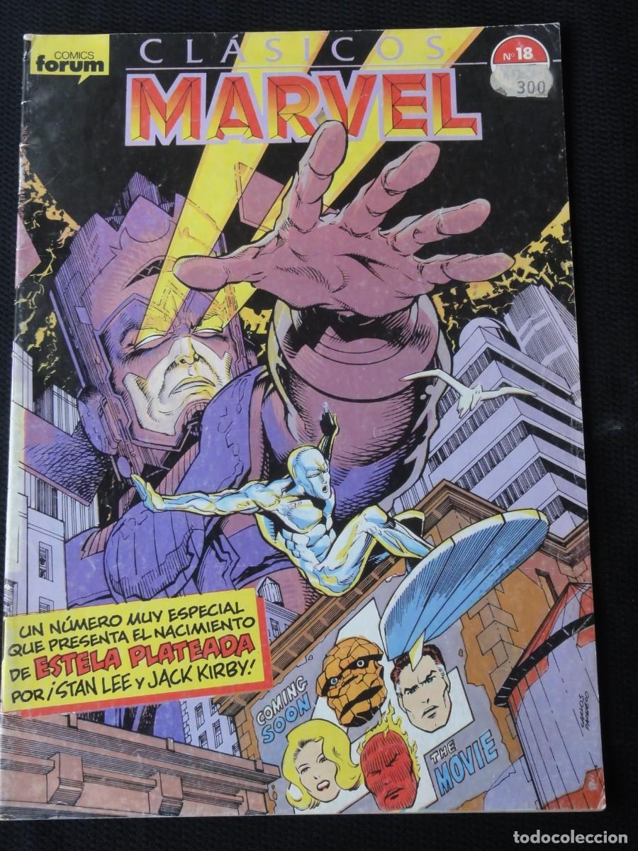 C&oacute;mics: CLASICOS MARVEL. N&ordm; 18 DE 41. ED. PLANETA/FORUM 1988. C-31B
