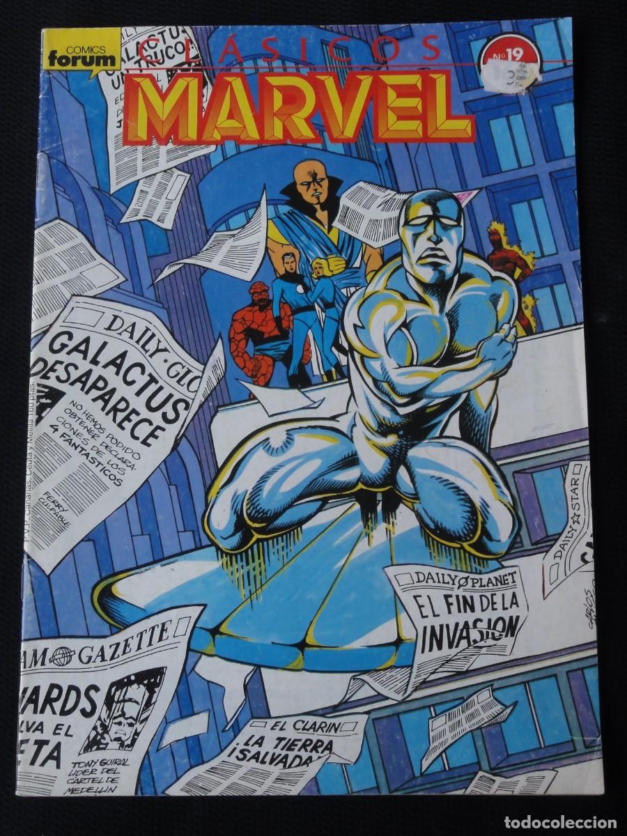 C&oacute;mics: CLASICOS MARVEL. N&ordm; 19 DE 41. ED. PLANETA/FORUM 1988. C-31B