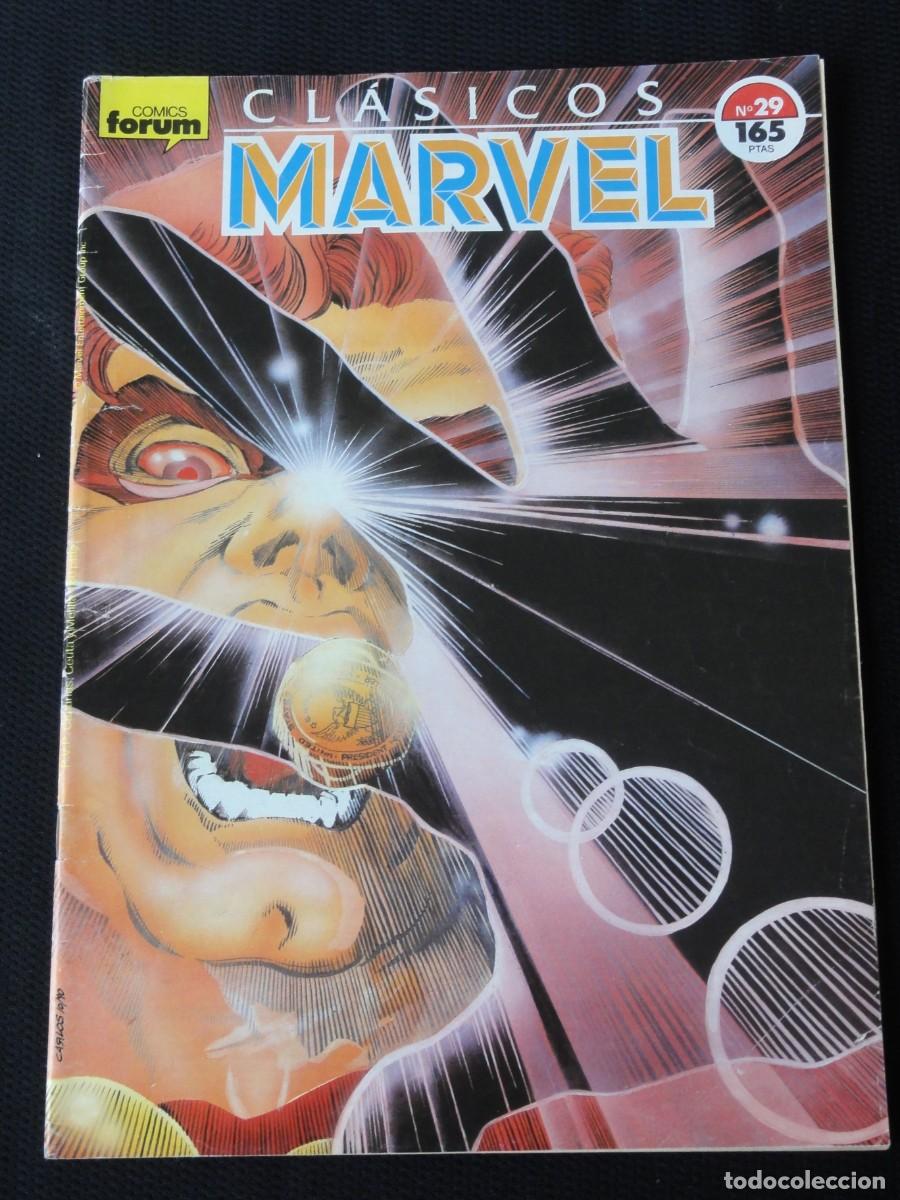 C&oacute;mics: CLASICOS MARVEL. N&ordm; 29 DE 41. ED. PLANETA/FORUM 1988. C-31B