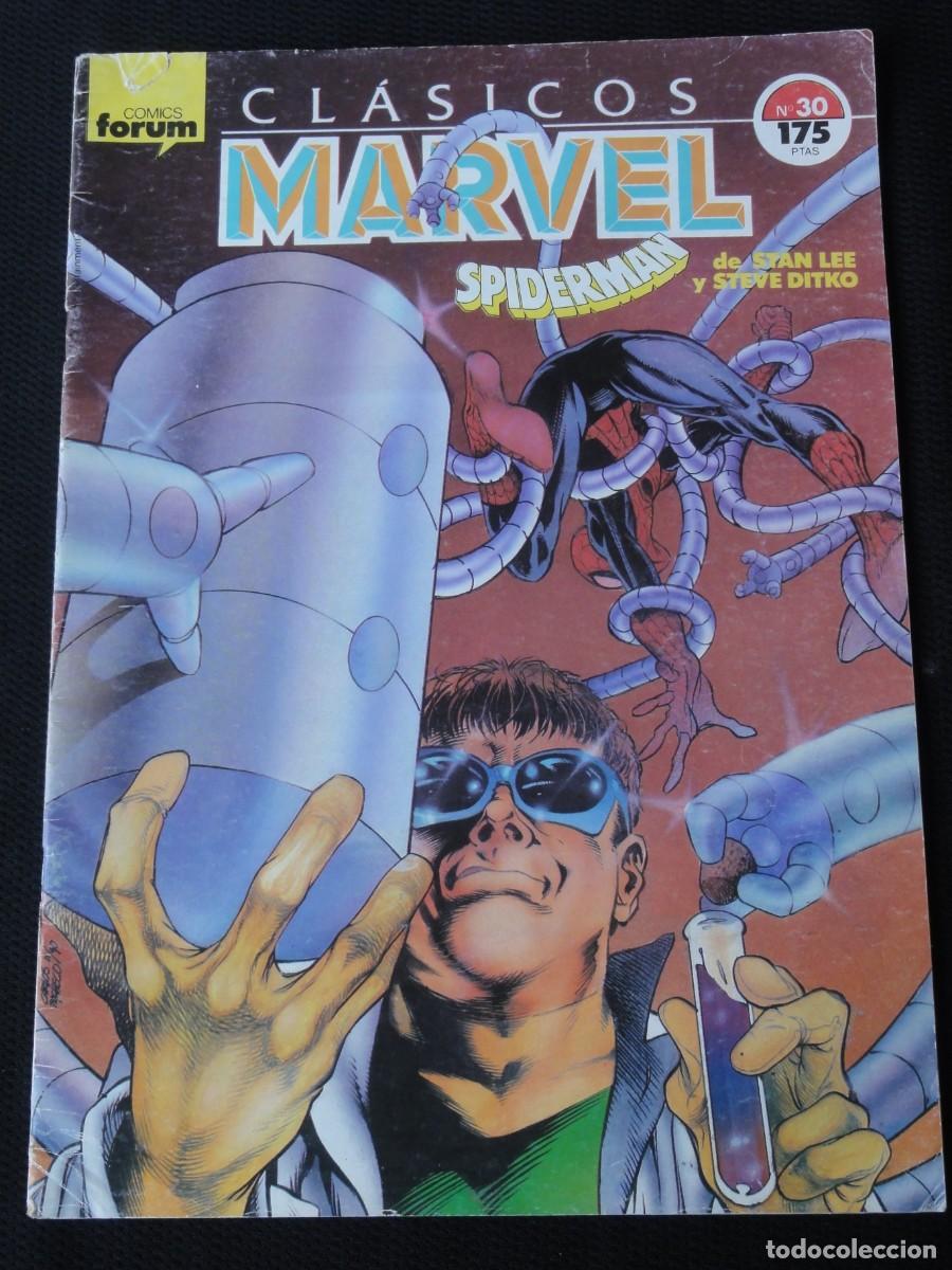 C&oacute;mics: CLASICOS MARVEL. N&ordm; 30 DE 41. ED. PLANETA/FORUM 1988. C-31B