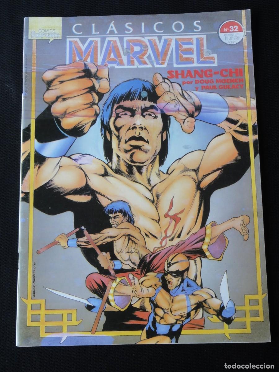 C&oacute;mics: CLASICOS MARVEL. N&ordm; 32 DE 41. ED. PLANETA/FORUM 1988. C-31B - Foto 1
