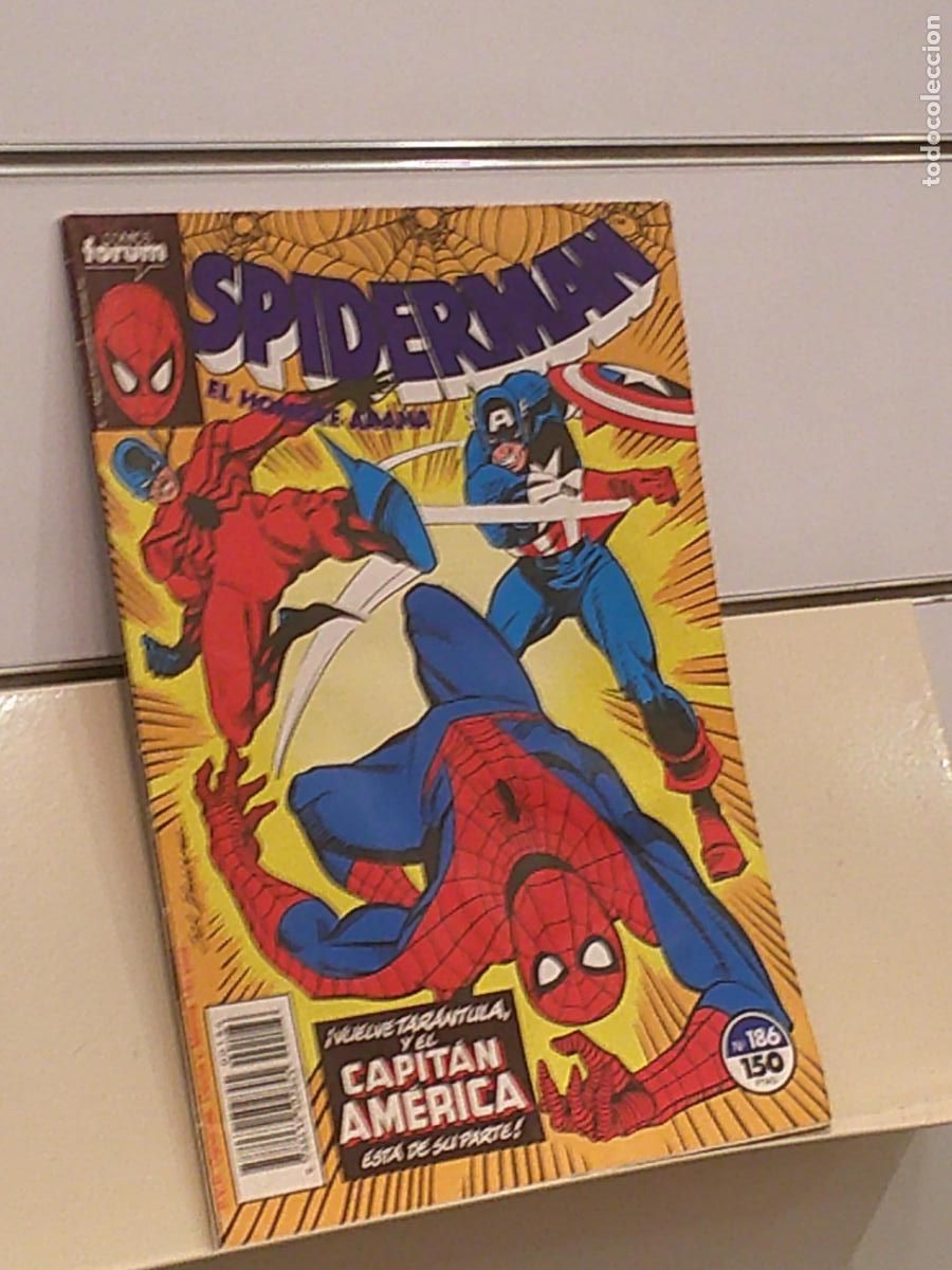 C&oacute;mics: SPIDERMAN EL HOMBRE ARA&Ntilde;A VOL. 1 N&ordm; 186 MARVEL - FORUM