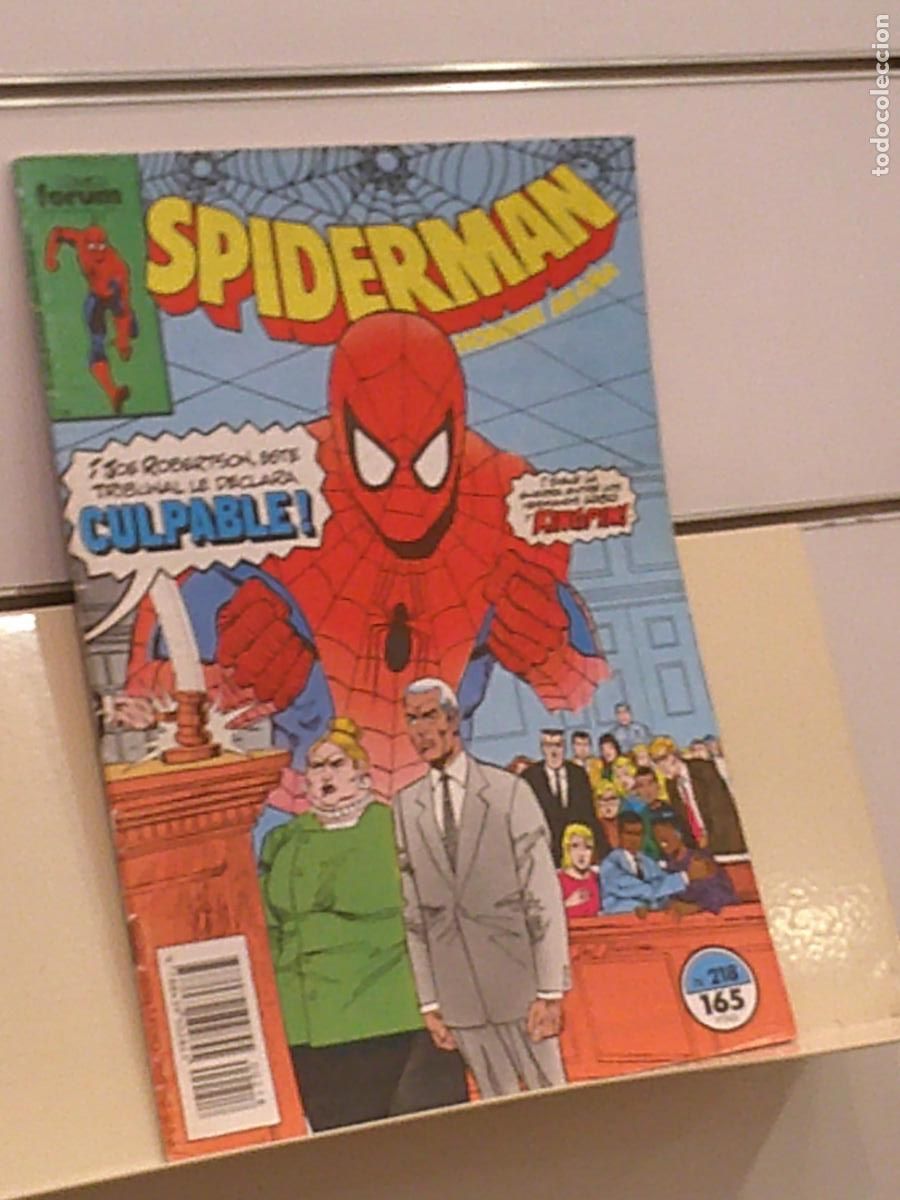 C&oacute;mics: SPIDERMAN EL HOMBRE ARA&Ntilde;A VOL. 1 N&ordm; 218 MARVEL - FORUM