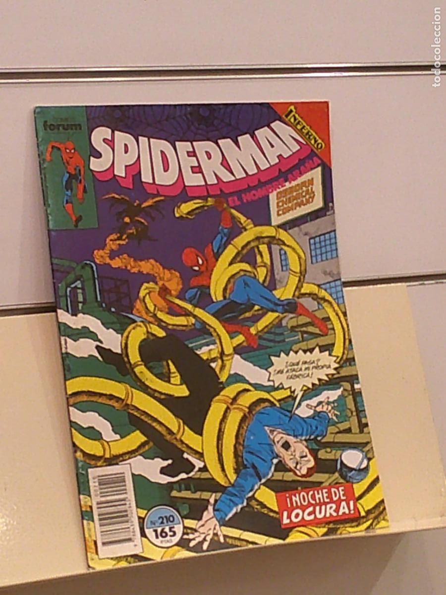 C&oacute;mics: SPIDERMAN EL HOMBRE ARA&Ntilde;A VOL. 1 N&ordm; 210 MARVEL - FORUM