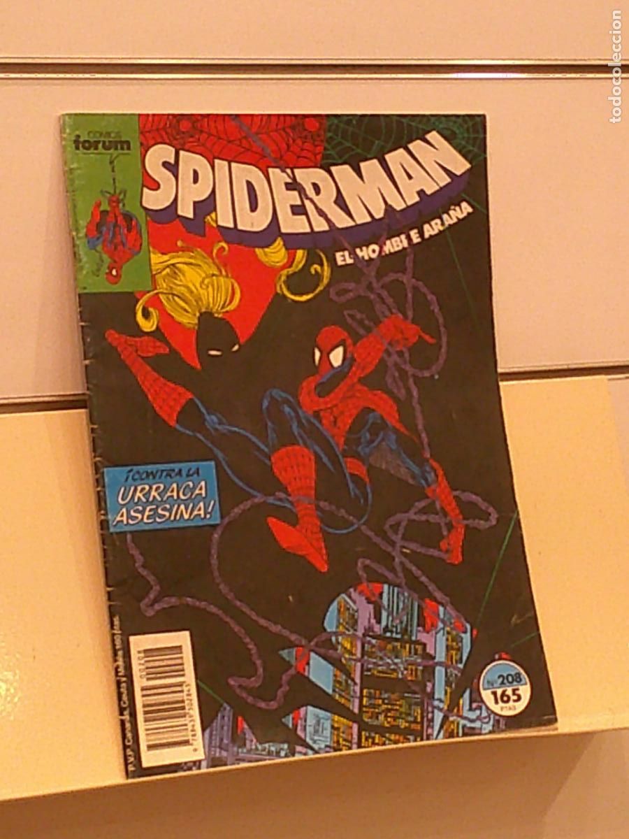 C&oacute;mics: SPIDERMAN EL HOMBRE ARA&Ntilde;A VOL. 1 N&ordm; 208 MARVEL - FORUM