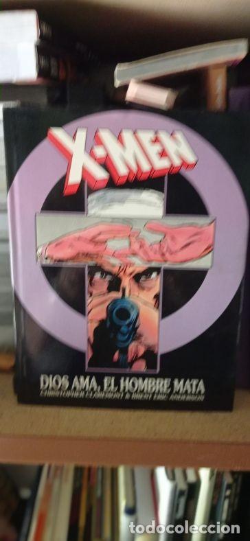 C&oacute;mics: X-Men Dios Ama, El Hombre Mata edicion especial planeta