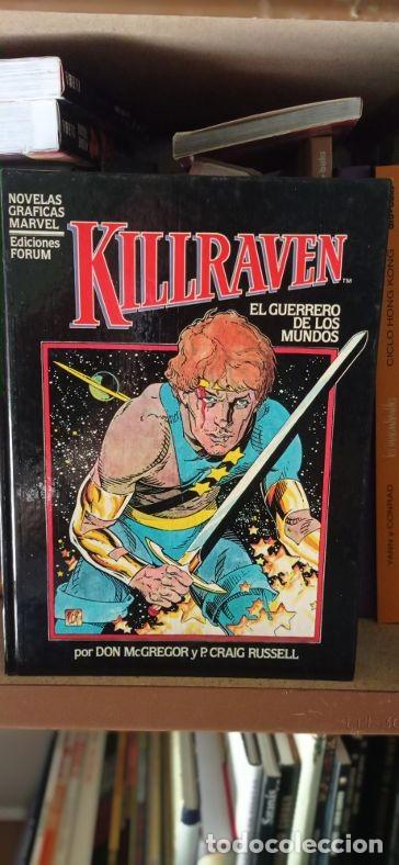 C&oacute;mics: KILLRAVEN EL GUERRERO DE LOS MUNDOS PLANETA
