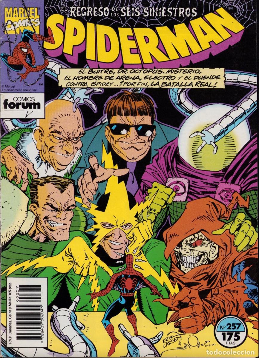 Comics: Spiderman Vol. 1 N&ordm; 257 - C&oacute;mics Forum 1992