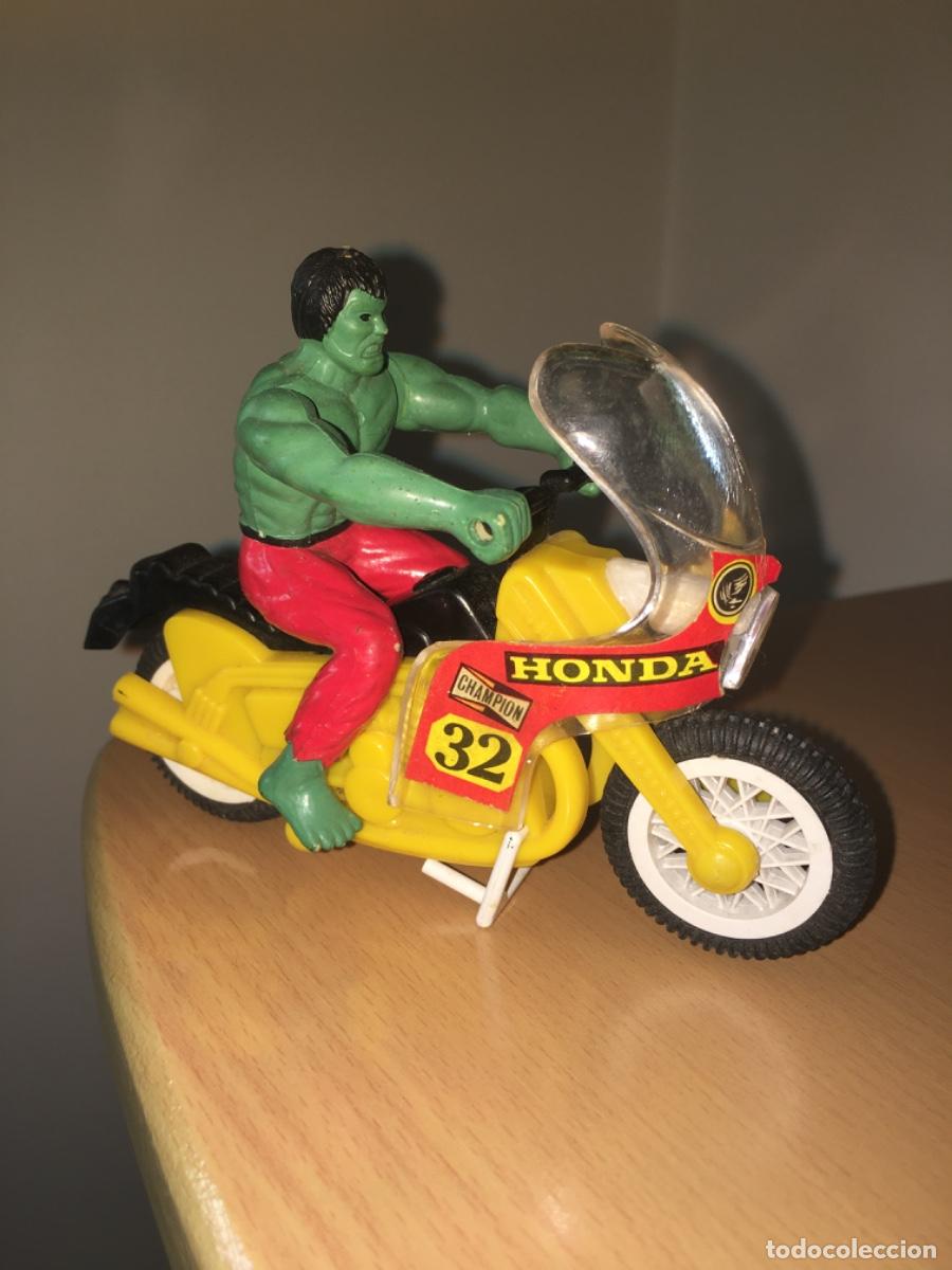 C&oacute;mics: Muy rara motocicleta HULK gulliver Brasil