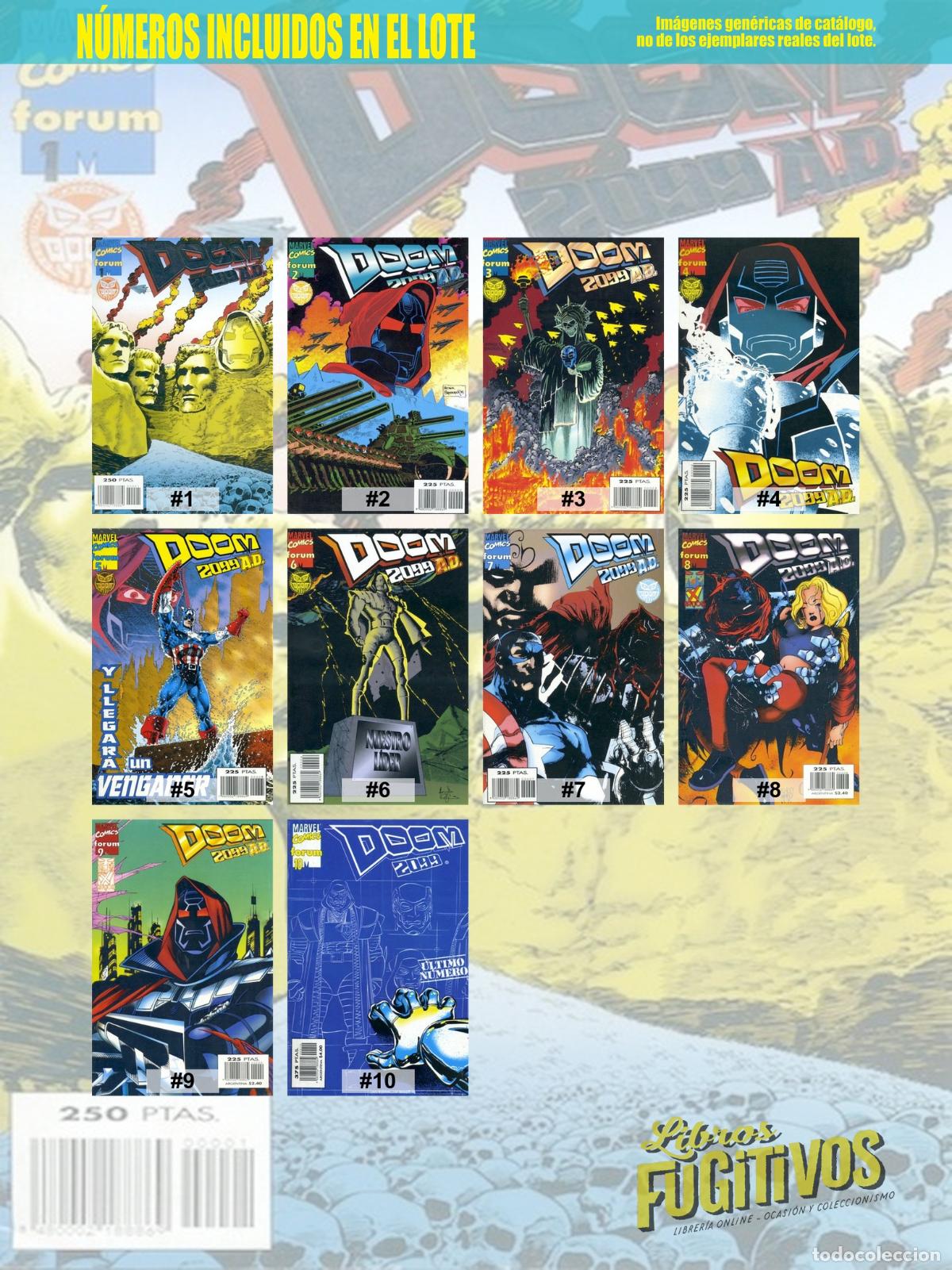 C&oacute;mics: 2099 AD DOOM 1 A 10. COMPLETA. Forum, 1996 - Foto 3