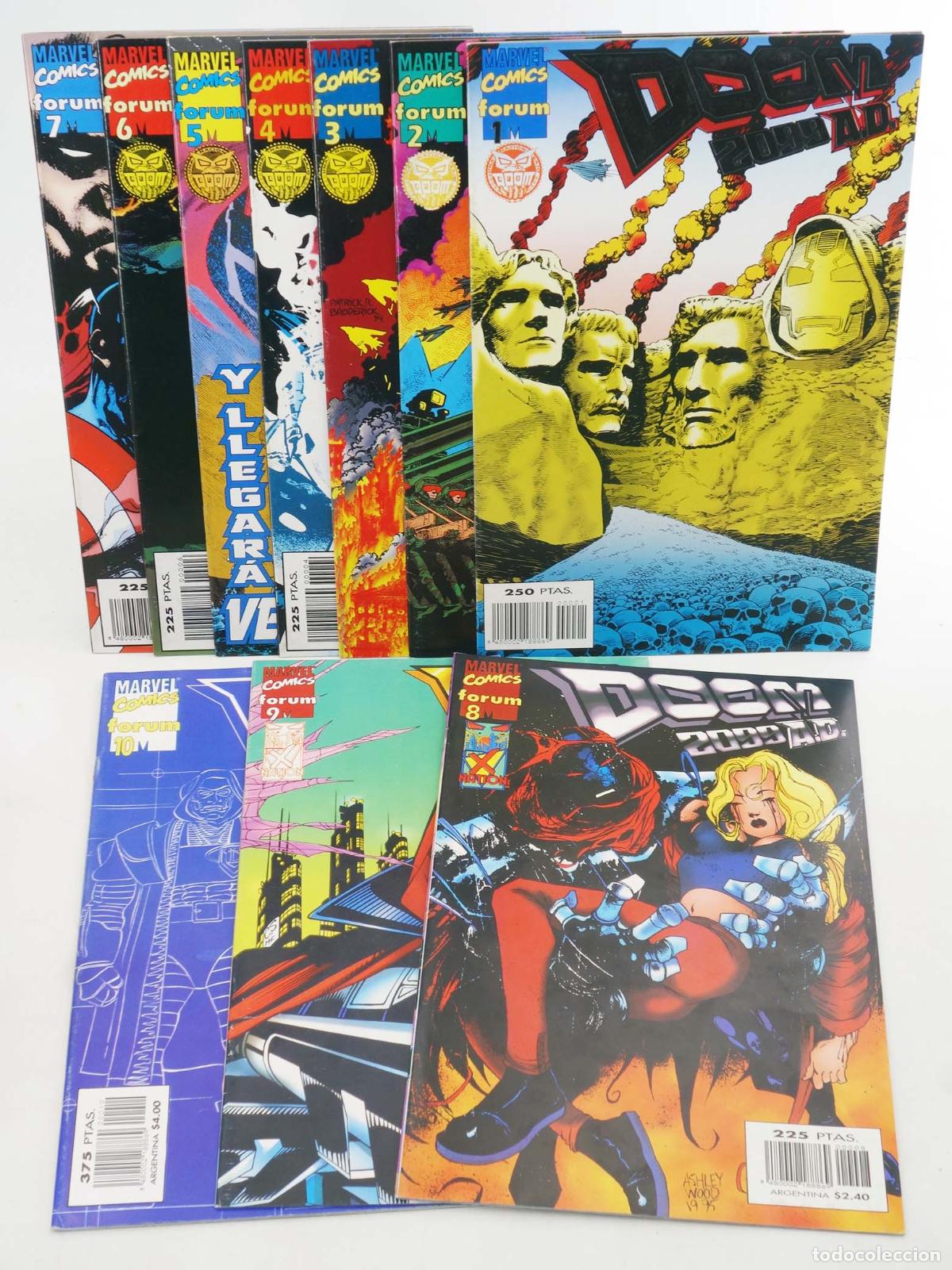 C&oacute;mics: 2099 AD DOOM 1 A 10. COMPLETA. Forum, 1996