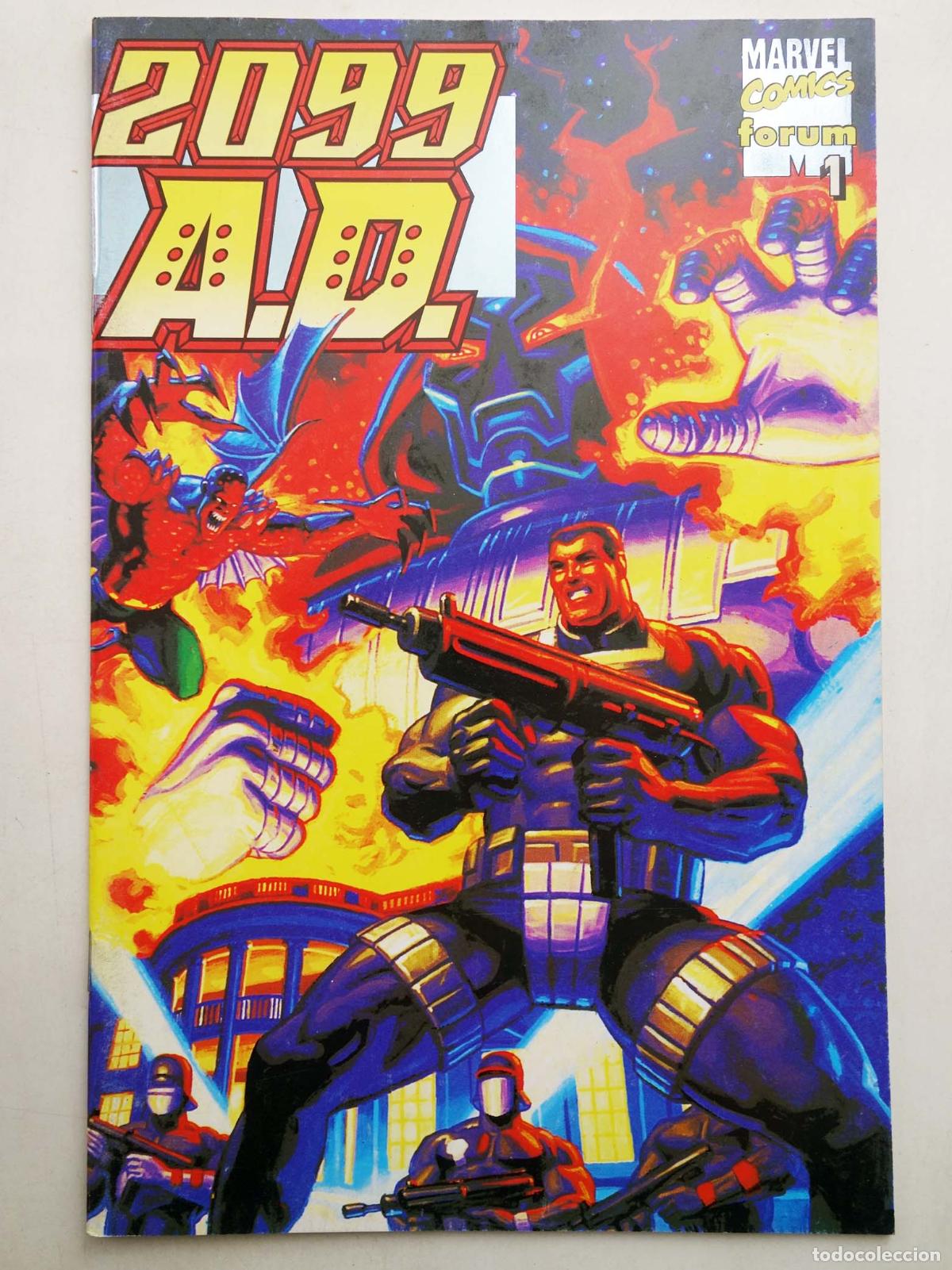 C&oacute;mics: 2099 AD (Terry Kavanagh/Marc Campos) Forum, 1996