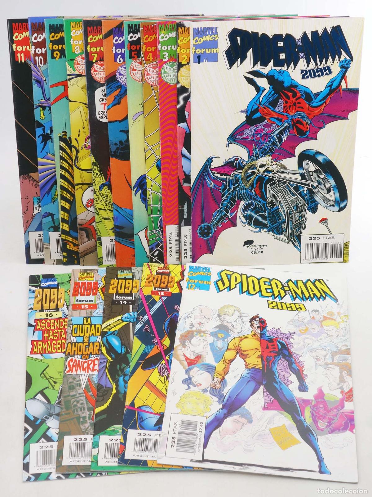 C&oacute;mics: SPIDERMAN 2099 VOL. 2 1 A 16. COMPLETA. Forum, 1996