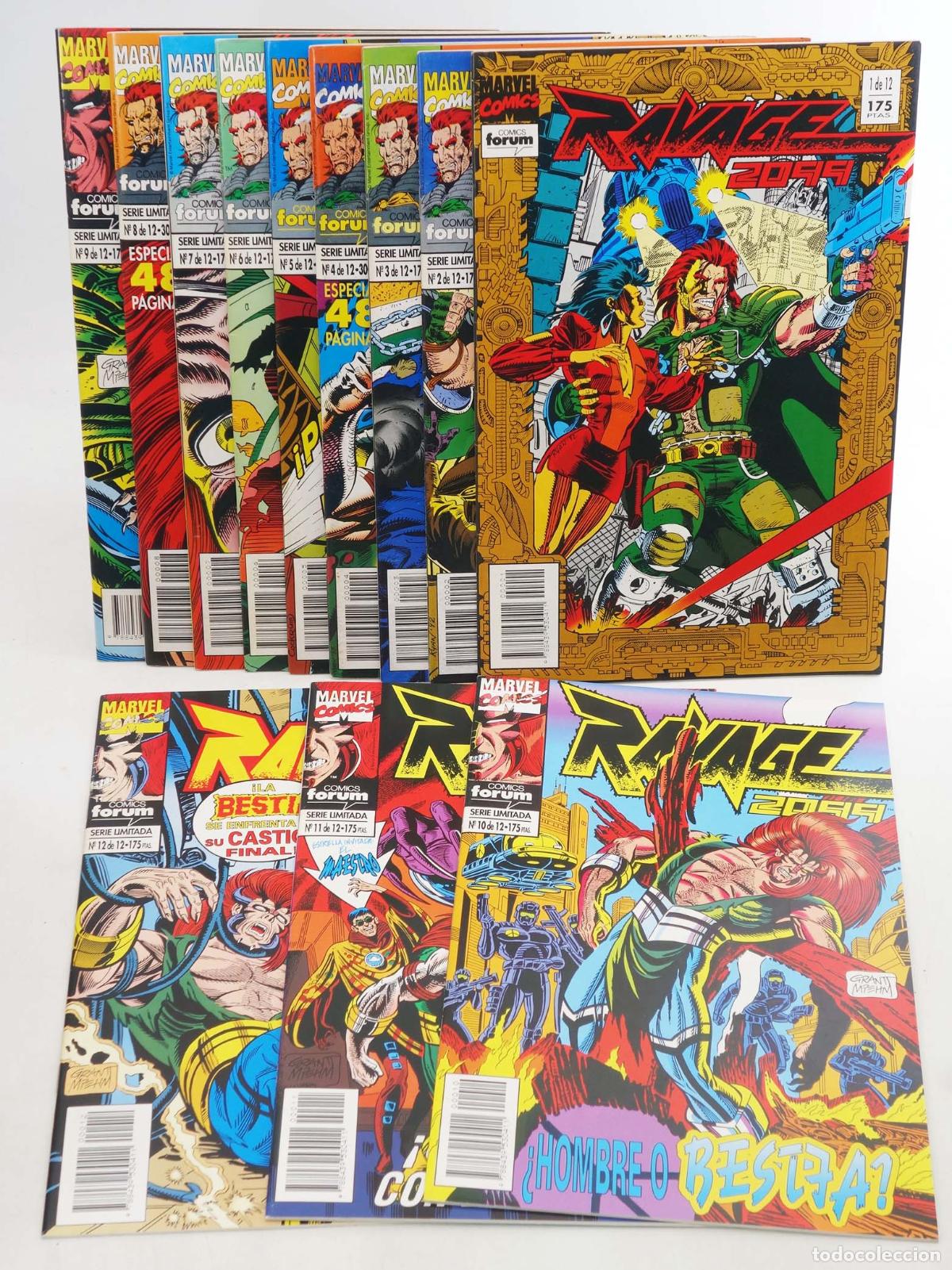 C&oacute;mics: RAVAGE 2099 1 A 12. COMPLETA. Forum, 1994
