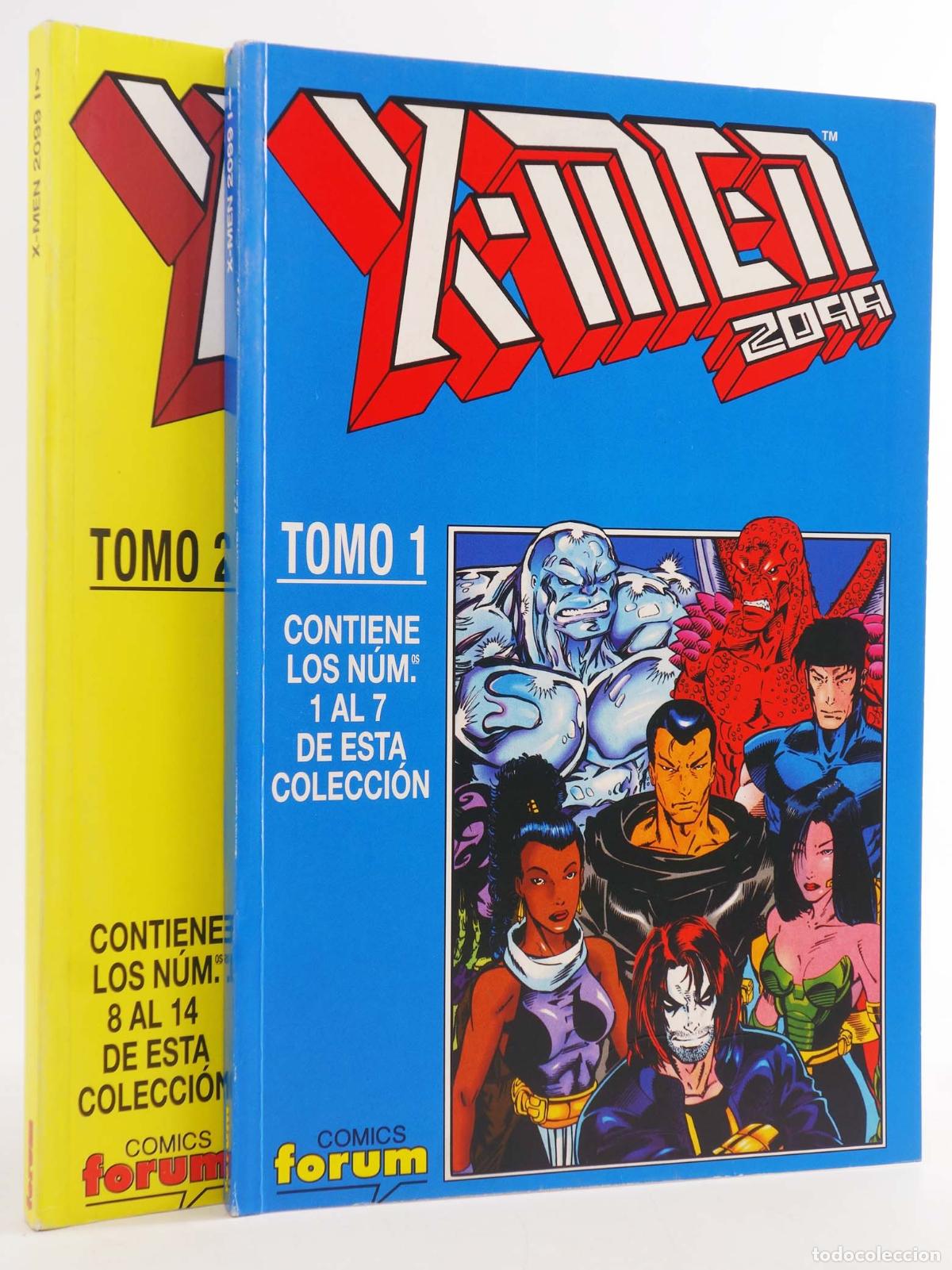 C&oacute;mics: X MEN 2099 1 A 14. COMPLETA EN 2 RETAPADOS. Forum, 1996