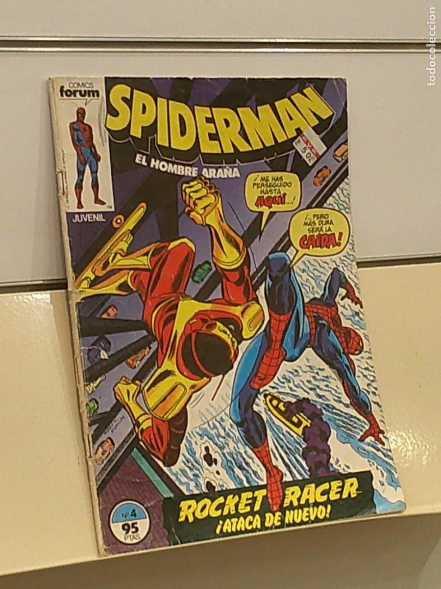 C&oacute;mics: SPIDERMAN EL HOMBRE ARA&Ntilde;A VOL. 1 N&ordm; 4 MARVEL - FORUM