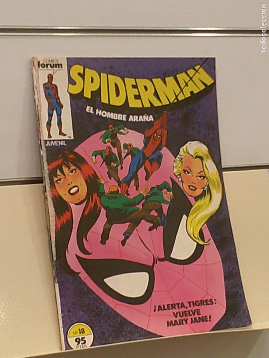 C&oacute;mics: SPIDERMAN EL HOMBRE ARA&Ntilde;A VOL. 1 N&ordm; 18 MARVEL - FORUM
