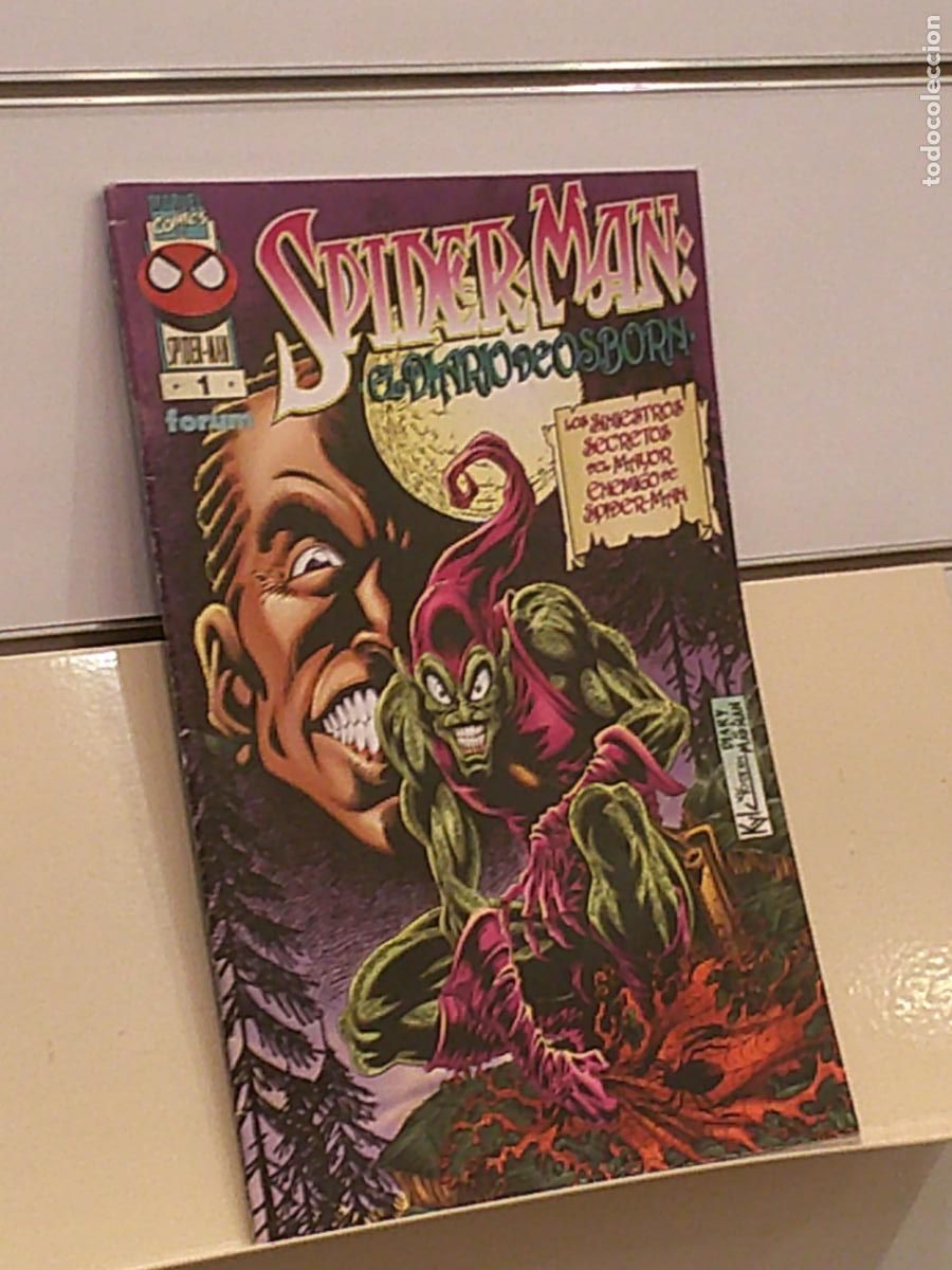 C&oacute;mics: SPIDERMAN EL DIARIO DE OSBORN N&ordm; 1 MARVEL - FORUM - Foto 1