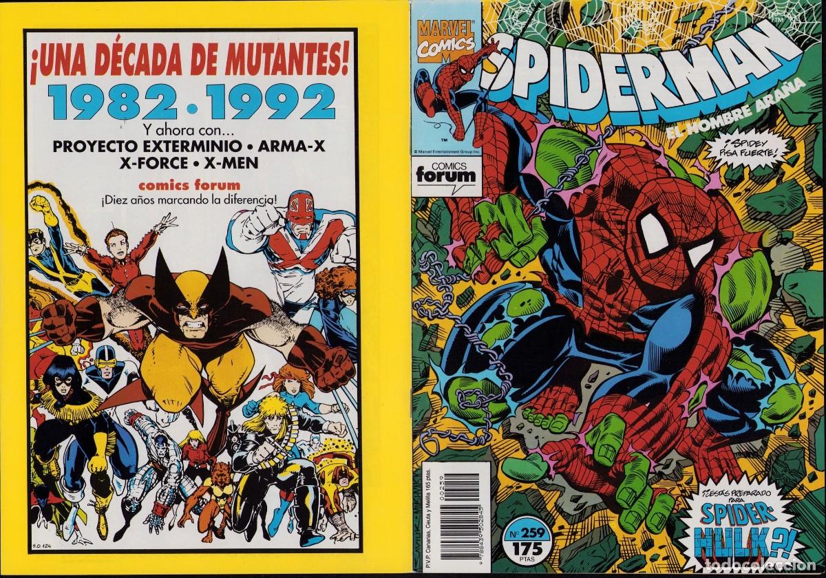 C&oacute;mics: Spiderman Vol. 1 N&ordm; 259 - Comic Forum 1992 - Foto 2