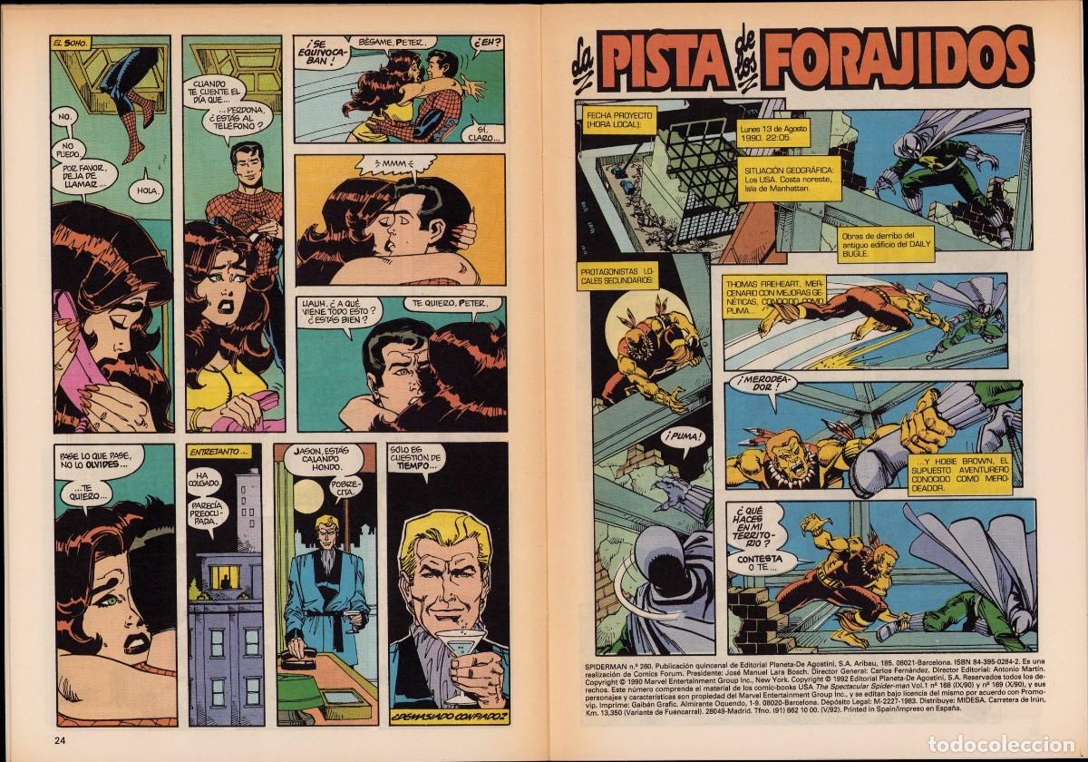 C&oacute;mics: Spiderman Vol. 1 N&ordm; 260 - Comic Forum 1992 - Foto 5