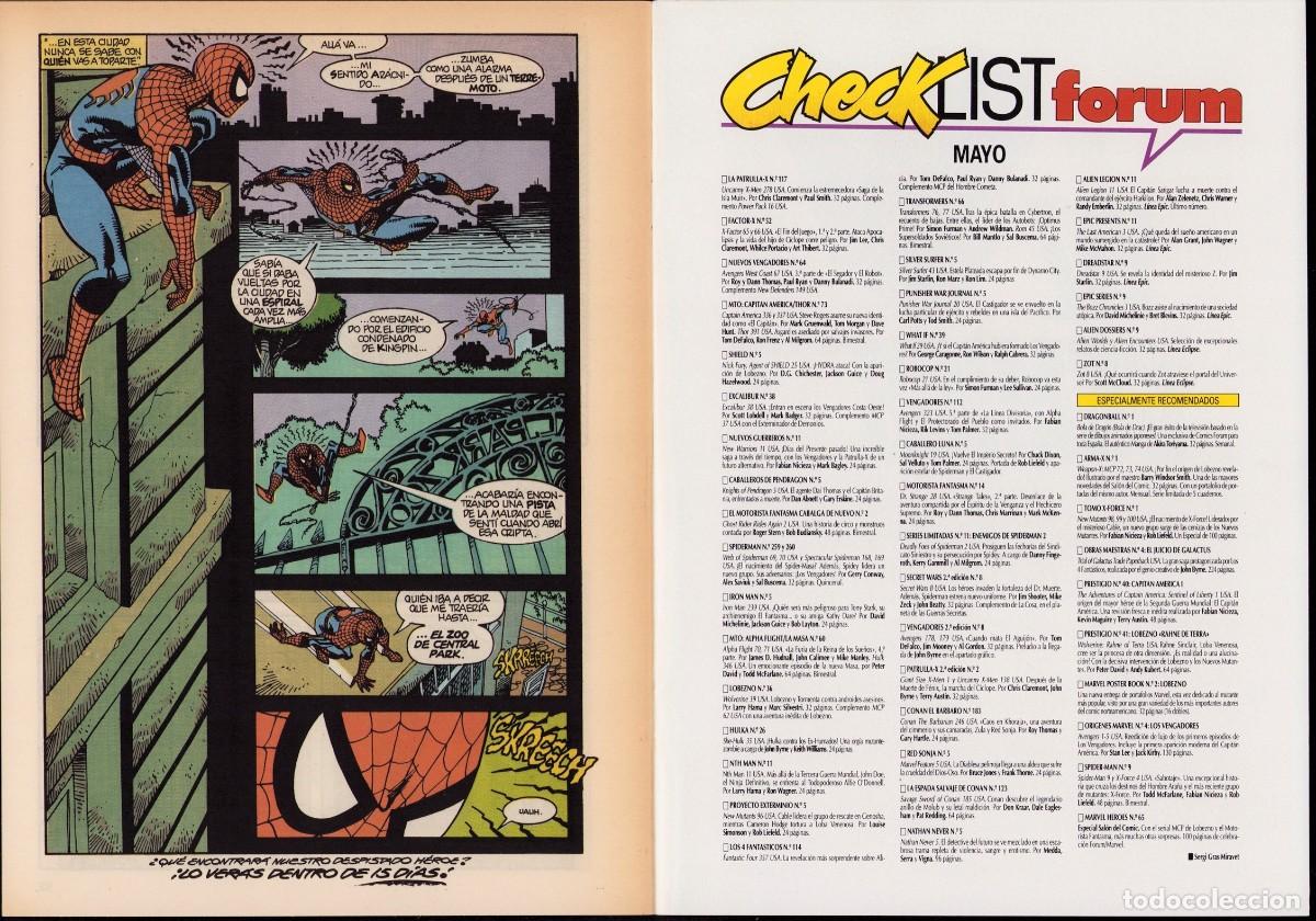 C&oacute;mics: Spiderman Vol. 1 N&ordm; 260 - Comic Forum 1992 - Foto 7