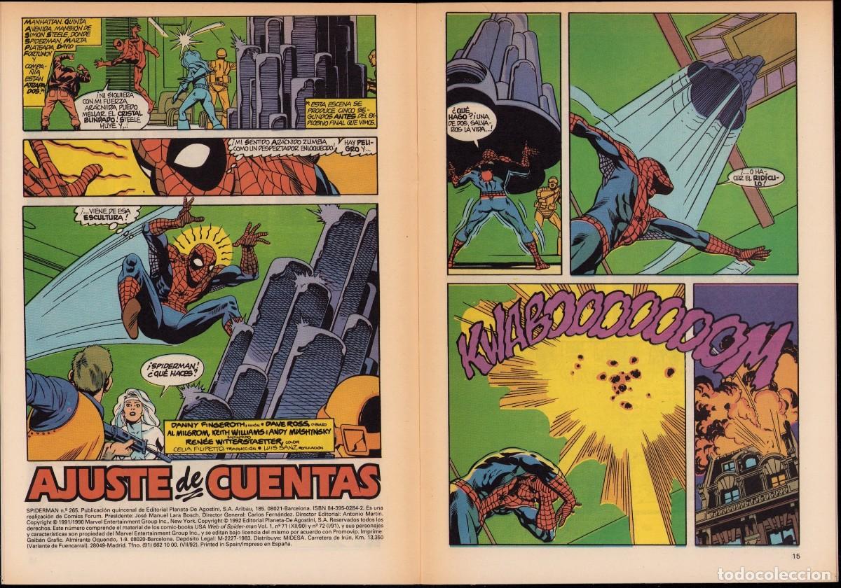 C&oacute;mics: Spiderman Vol. 1 N&ordm; 265 - Comic Forum 1992 - Foto 4