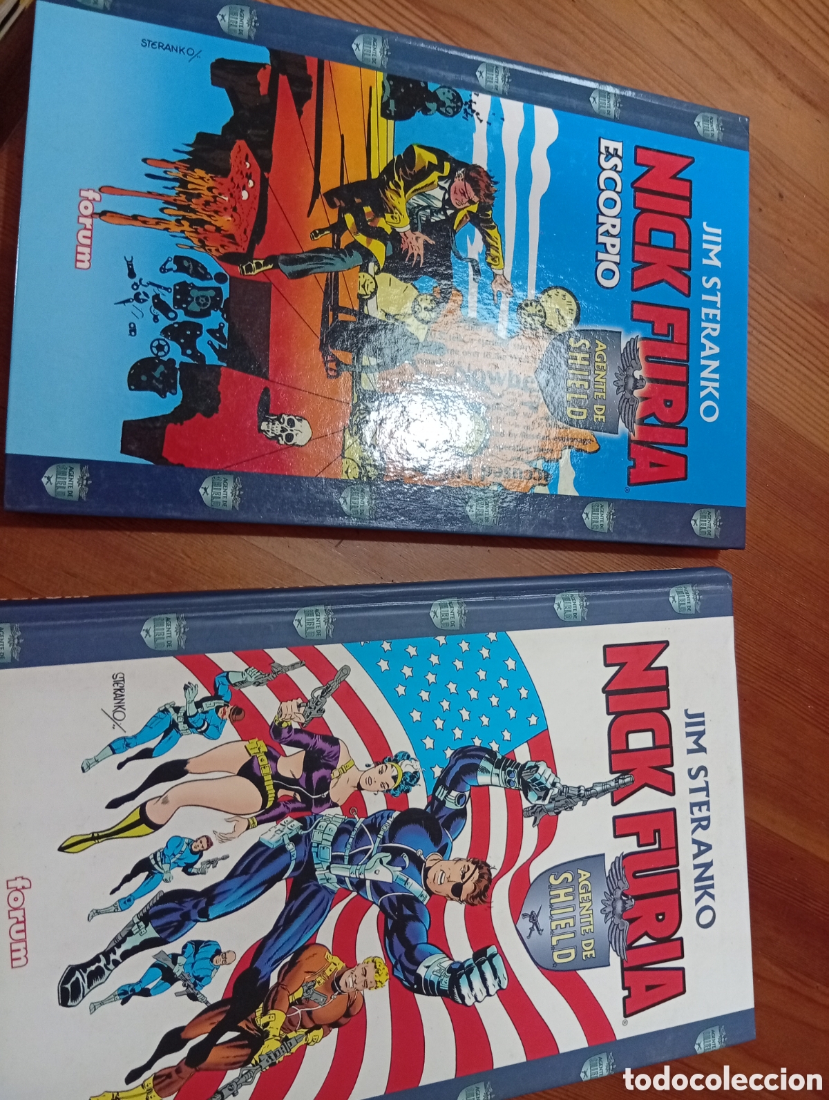 C&oacute;mics: Nick Furia Agente de Shield y escorpio