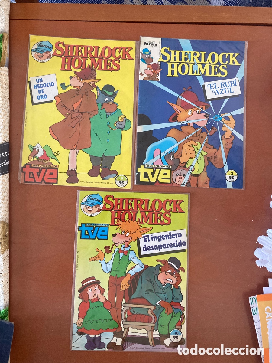 C&oacute;mics: Comics Sherlock Holmes lote