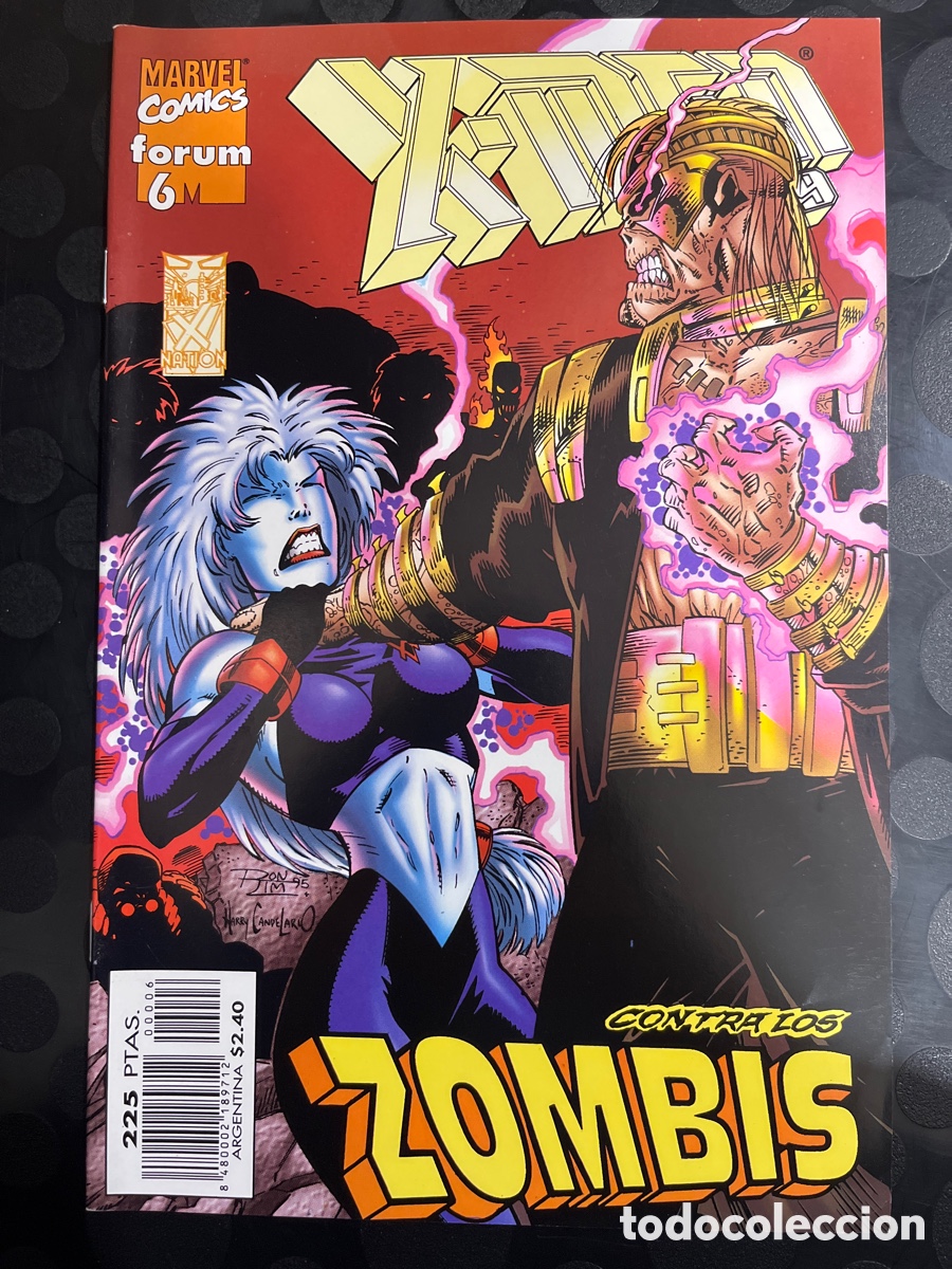 C&oacute;mics: X MEN 2099 A.D. N.6 CONTRA LOS ZOMBIES AD ( 1996/1997 )
