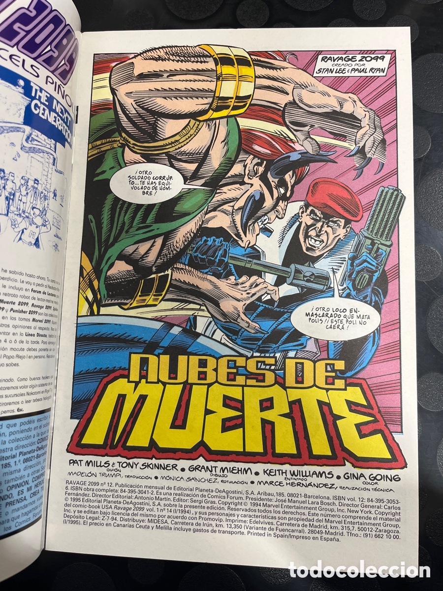 C&oacute;mics: RAVAGE 2099 N.12 CASTIGO FINAL ( 1994/1995 ) - Foto 3