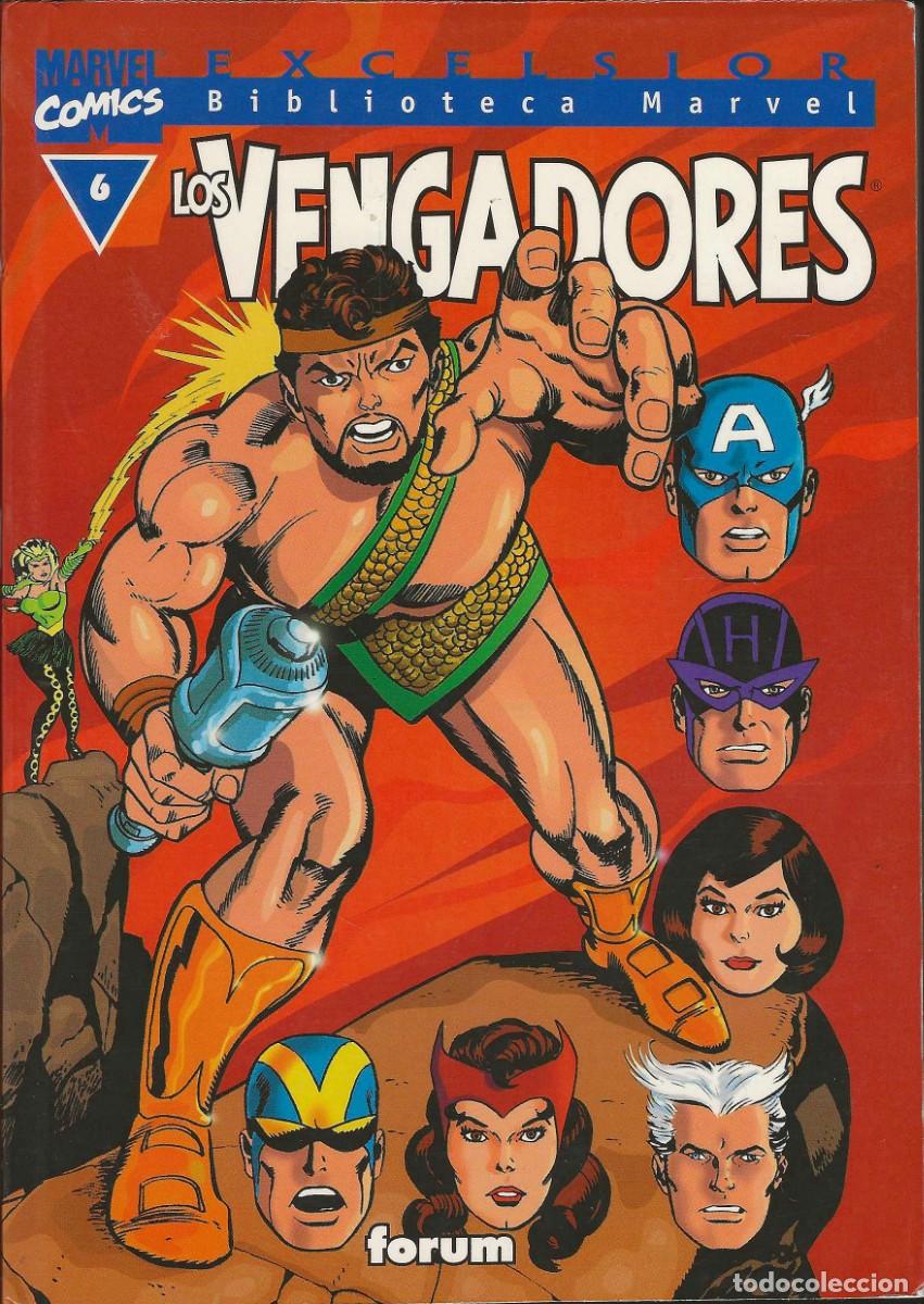 C&oacute;mics: BIBLIOTECA MARVEL -- LOS VENGADORES N&ordm; 6