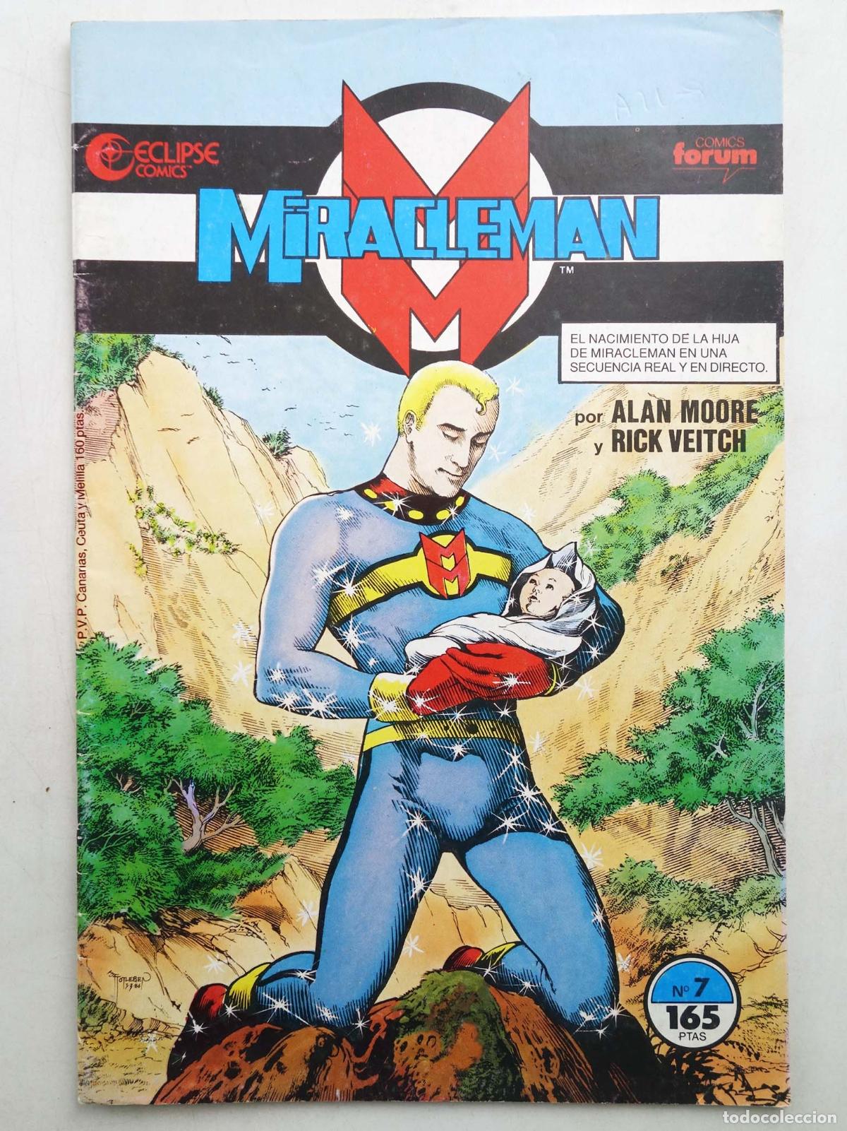 C&oacute;mics: ECLIPSE COMICS: MIRACLEMAN 7 (Alan Moore/Rick Veitch) Forum, 1990 - Foto 1
