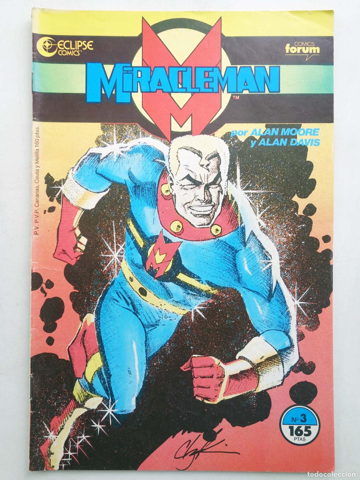 C&oacute;mics: ECLIPSE COMICS: MIRACLEMAN 3 (Alan Moore/Alan Davis) Forum, 1990