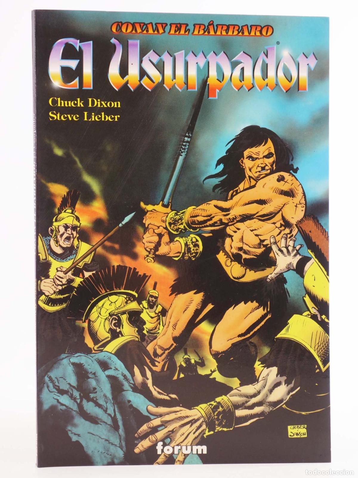 C&oacute;mics: CONAN EL B&Aacute;RBARO. EL USURPADOR (Chuck Dixon/Steve Lieber) Forum, 1998