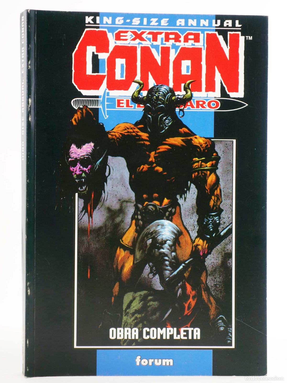 C&oacute;mics: CONAN 1 A 11. OBRA COMPLETA EN UN RETAPADO. Forum, 1996