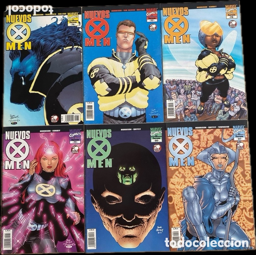 C&oacute;mics: X-Men Vol.2 / Nuevos X-Men 76-112 Panini (Etapa Grant Morrison casi completa) 37 c&oacute;mics