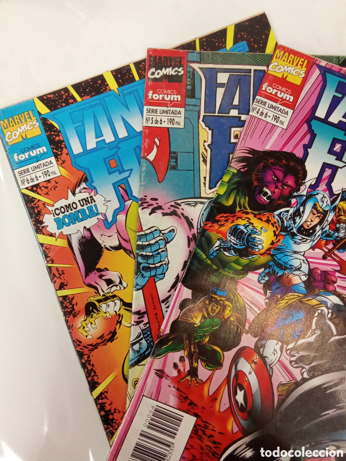 C&oacute;mics: FANTASTIC FORCE SERIE LIMITADA N&ordm;S DEL 1 AL 6 SERIE COMPLETA - Foto 2
