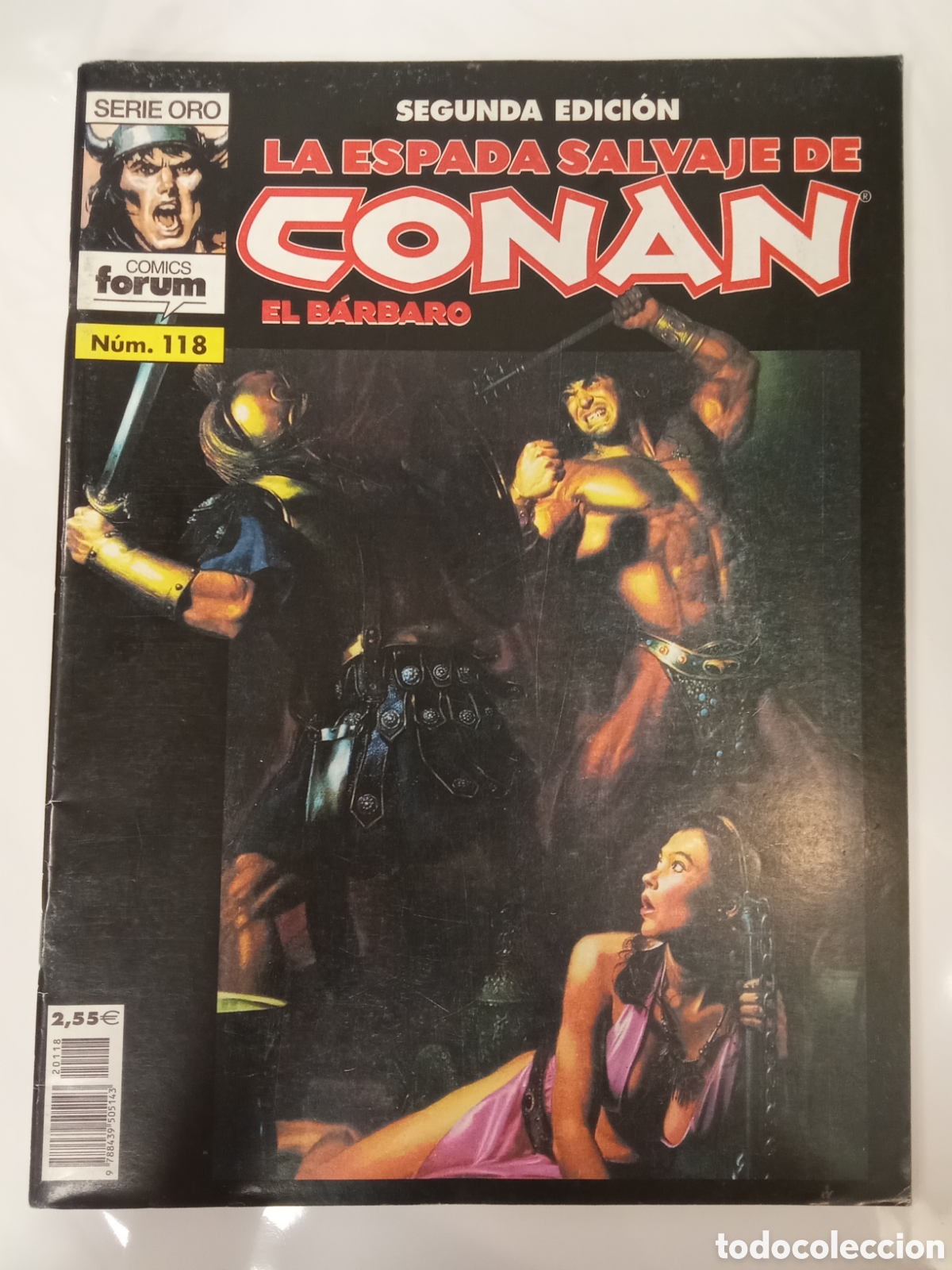 C&oacute;mics: LA ESPADA SALVAJE DE CONAN EL B&Aacute;RBARO. SEGUNDA EDICI&Oacute;N N&ordm; 118