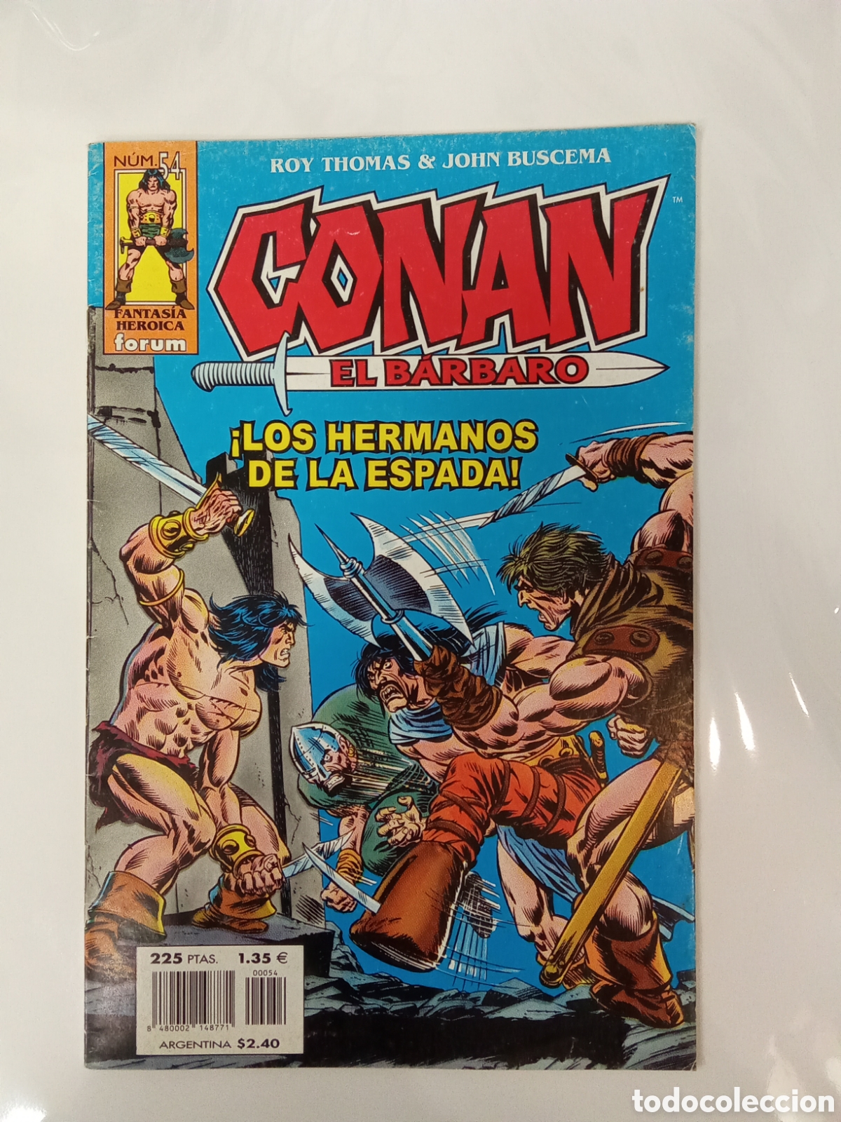 C&oacute;mics: CONAN EL B&Aacute;RBARO. LOS HERMANOS DE LA ESPADA N&ordm;54
