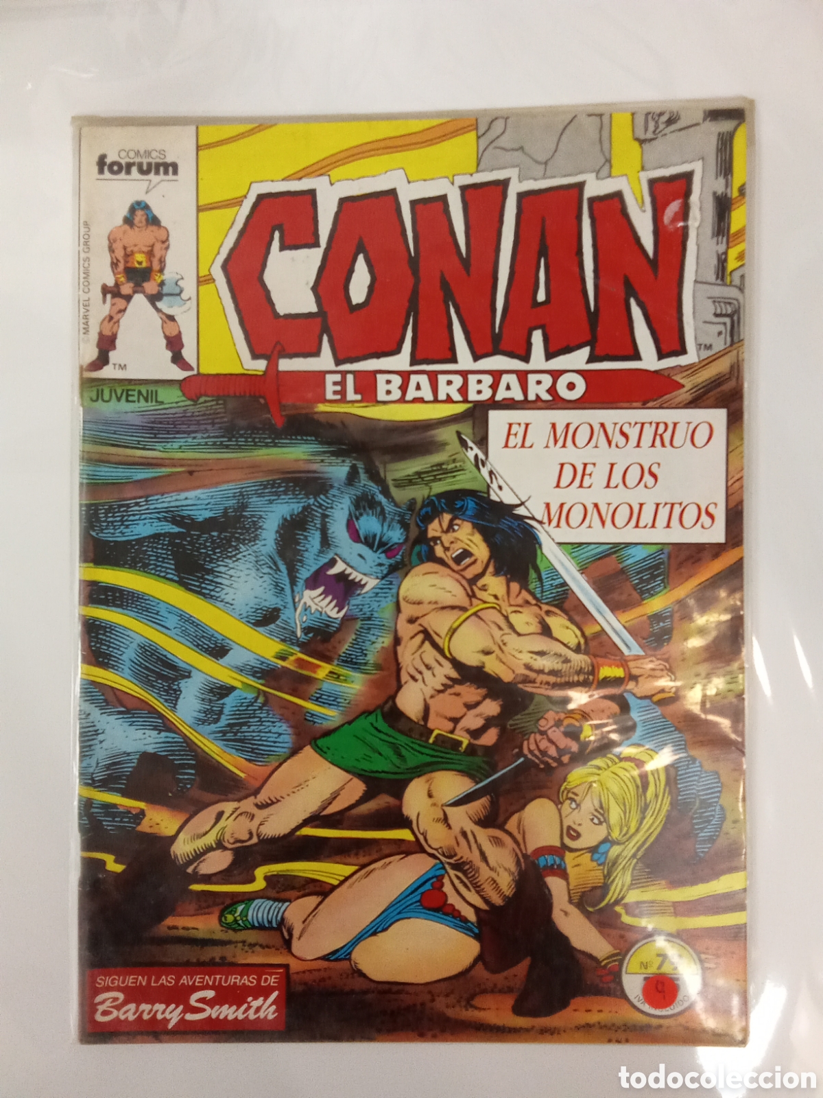 C&oacute;mics: CONAN EL B&Aacute;RBARO. EL MONSTRUO DE LOS MONOLITOS N&ordm;79